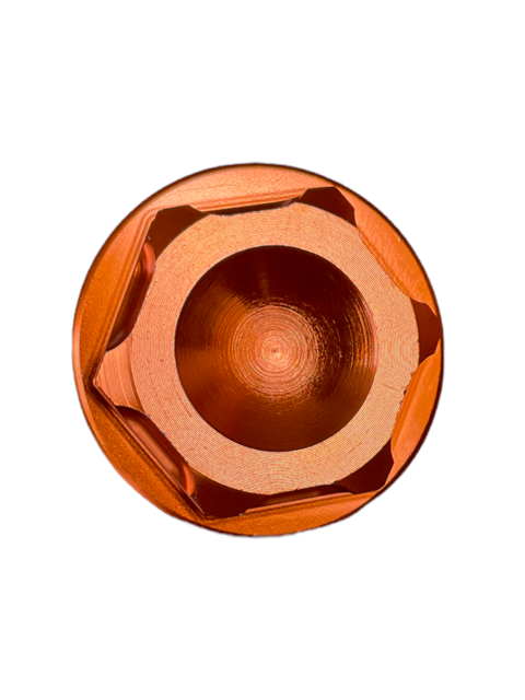 Steuerkopfmutter KTM EXC/SX 125-525 orange