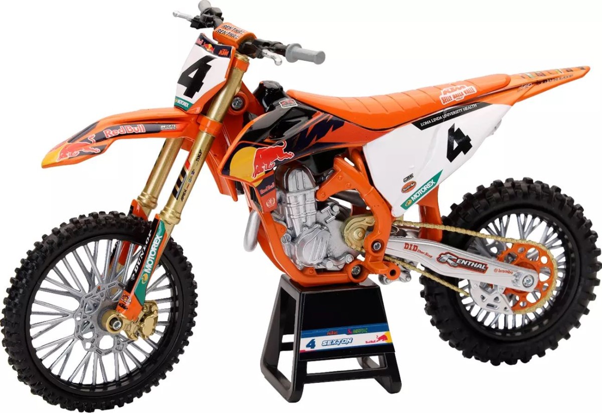 Miniatuur KTM Red Bull 450 SX-F Chase Sexton (No 4) 1:12
