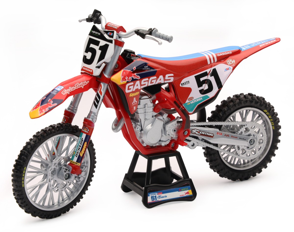 Miniatuur Red Bull GasGas MC 450F Barcia (No 51) 1:12